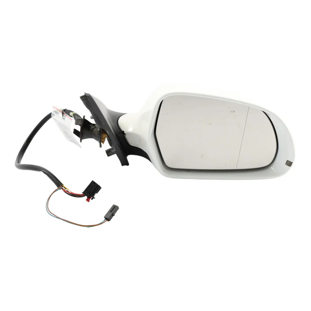 Audi A4 B8 Electric Wing Mirror Right O/S Door Ibis White - Y9C