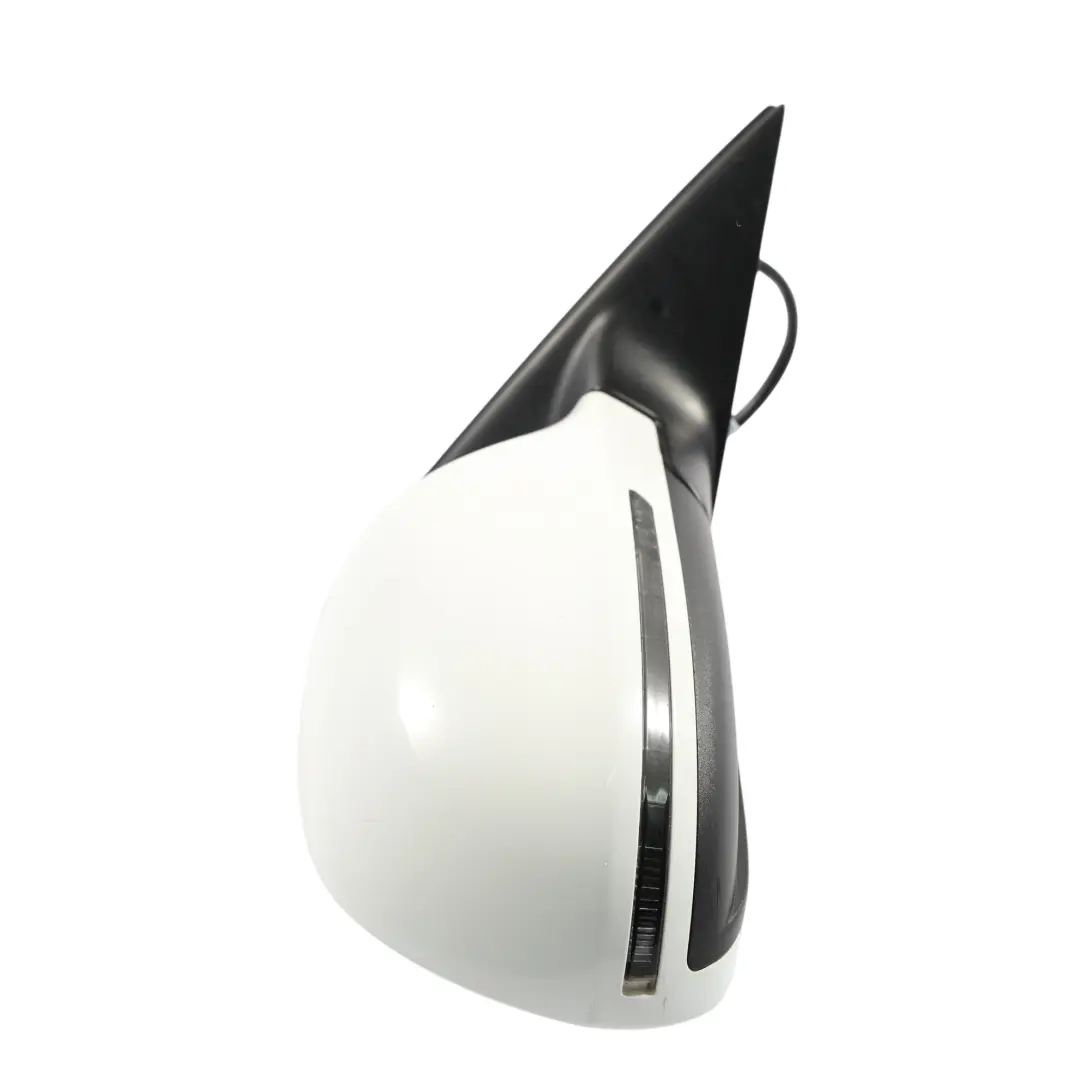 Audi A4 B8 Electric Wing Mirror Right O/S Door Ibis White - Y9C