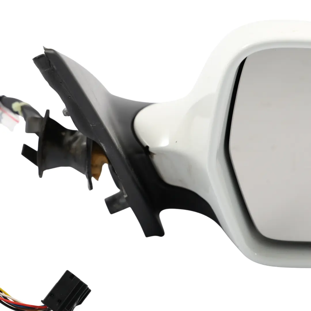 Audi A4 B8 Electric Wing Mirror Right O/S Door Ibis White - Y9C
