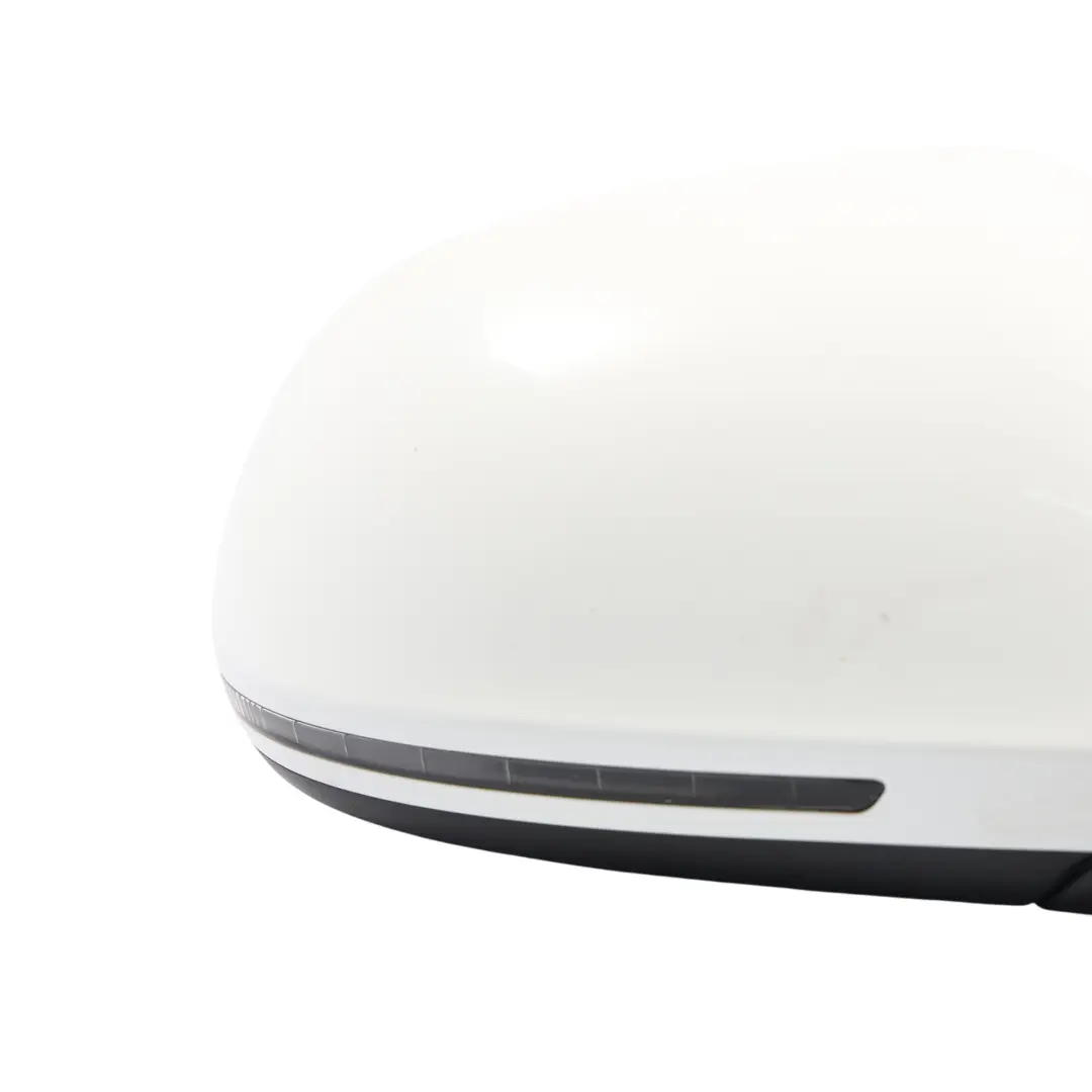 Audi A4 B8 Electric Wing Mirror Right O/S Door Ibis White - Y9C