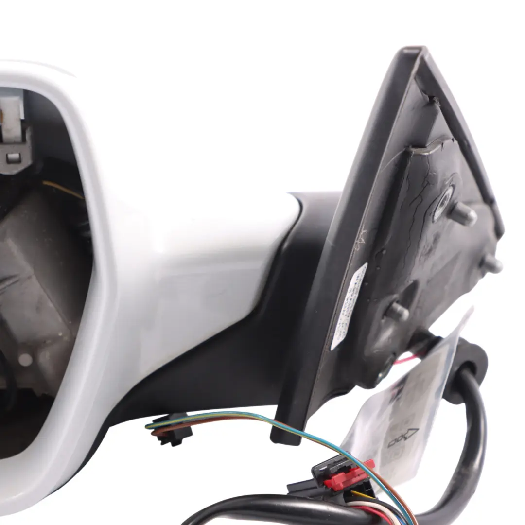 Audi A5 8T Door Wing Mirror Electric Left N/S Glacier White Pearl - S9R