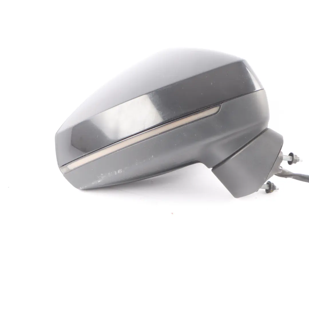 Audi A3 8V Wing Mirror Heated Door Right O/S Brilliant Black - Y9B 8V5857410C