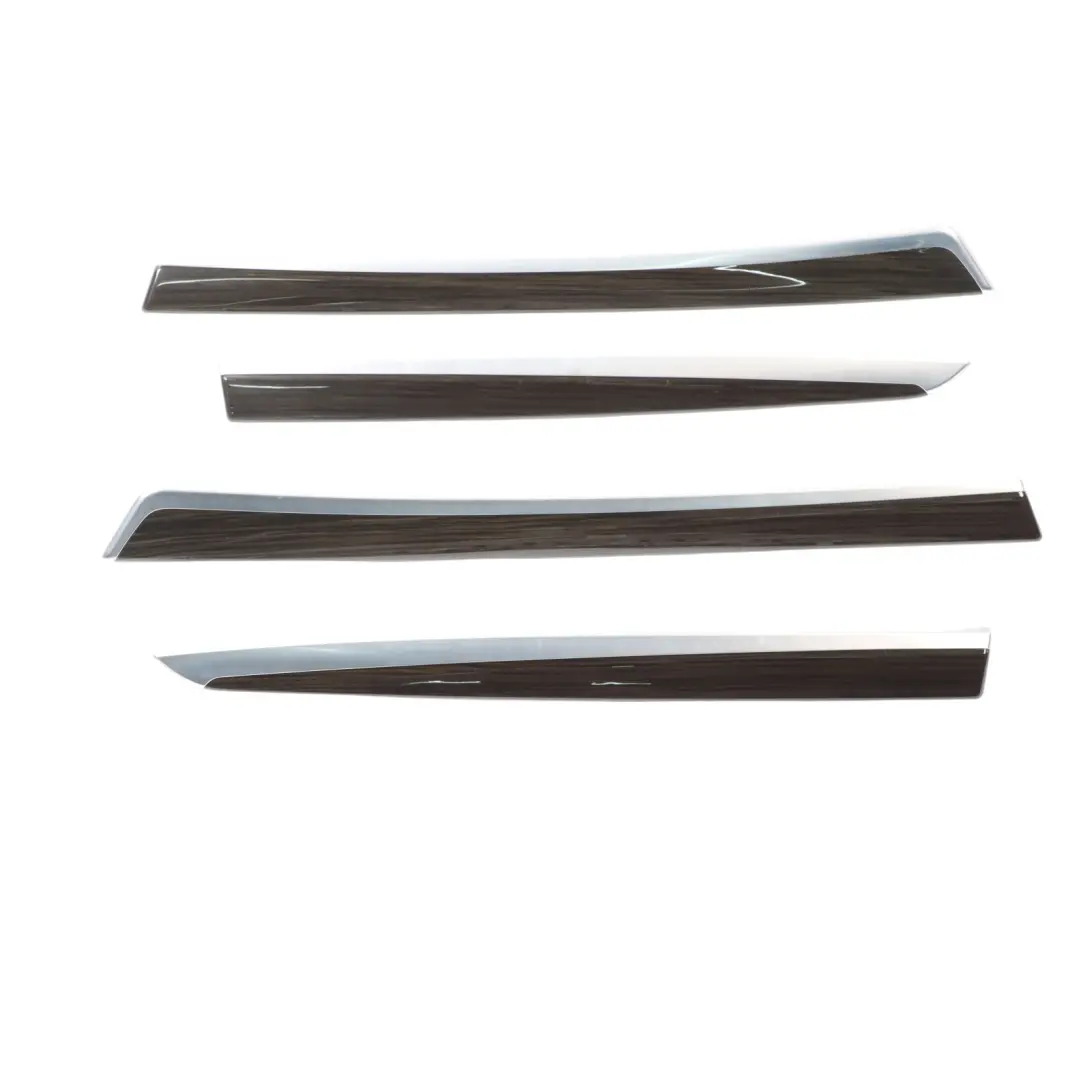 Trim Strip Set BMW F10 F11 Dashboard Console Decor Cover Wood Set Anthracite