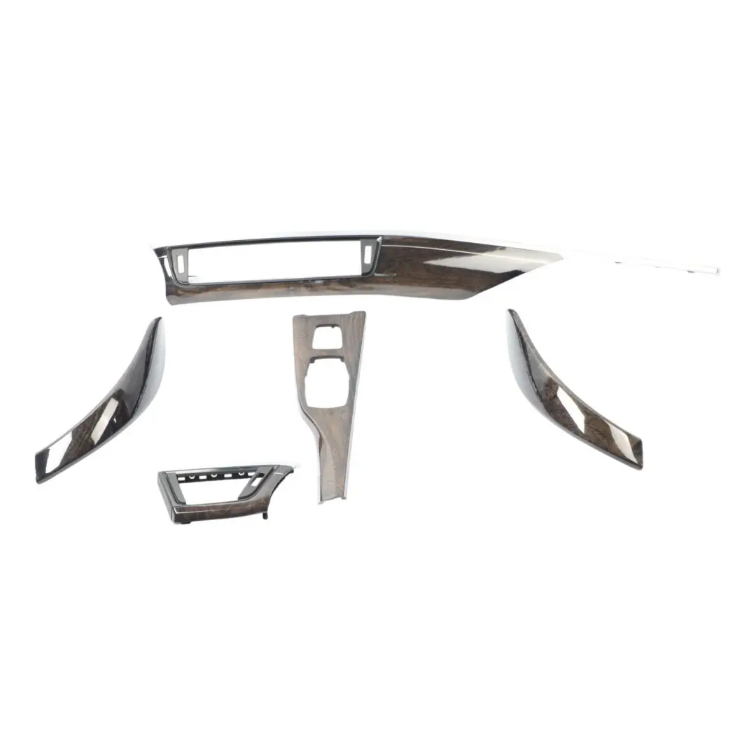 Dashboard Trim BMW F33 Driver panel Ashgrain Perlglanz Chrome Acccents SET