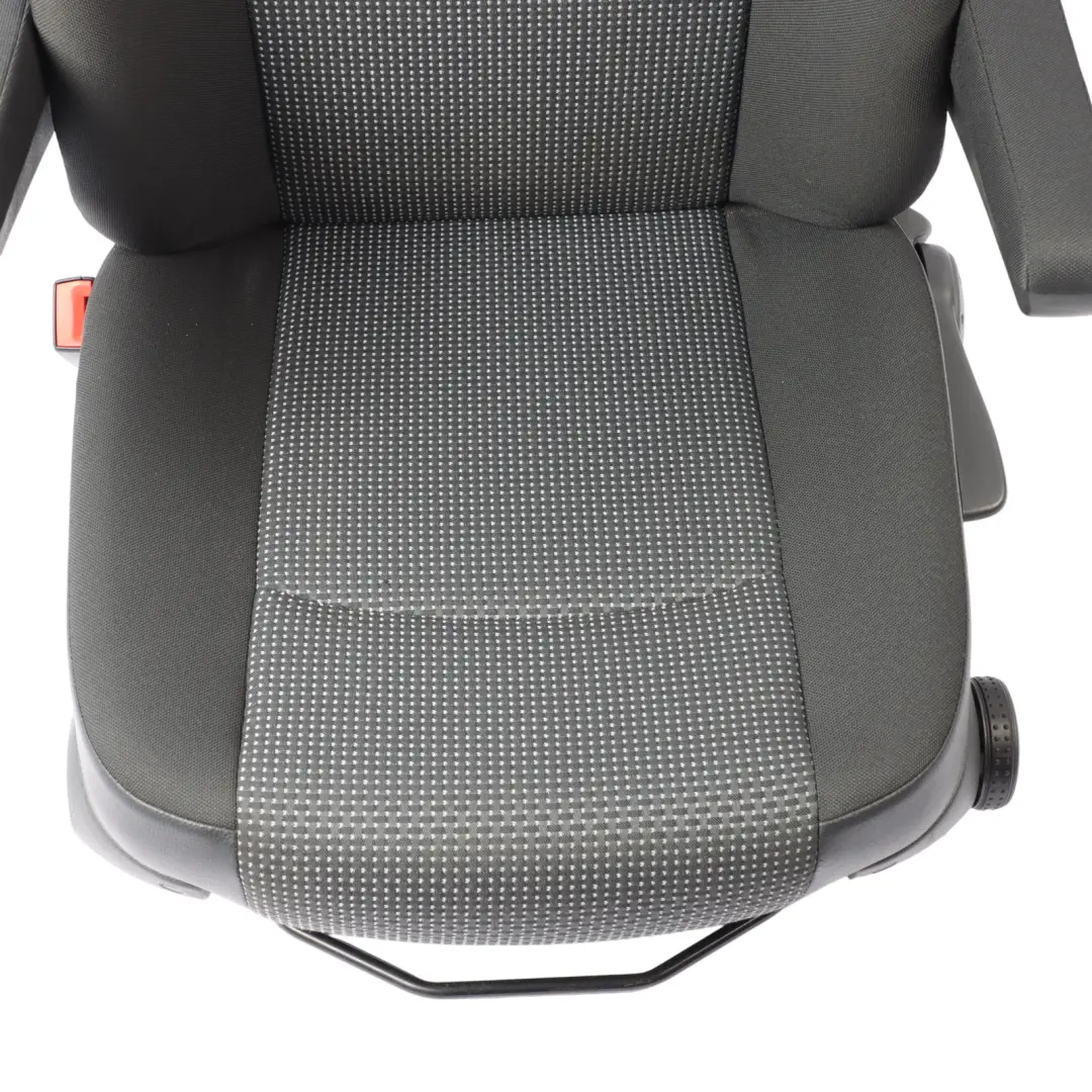 Mercedes W639 Front Left N/S Single Seat Leather Cloth Antracite