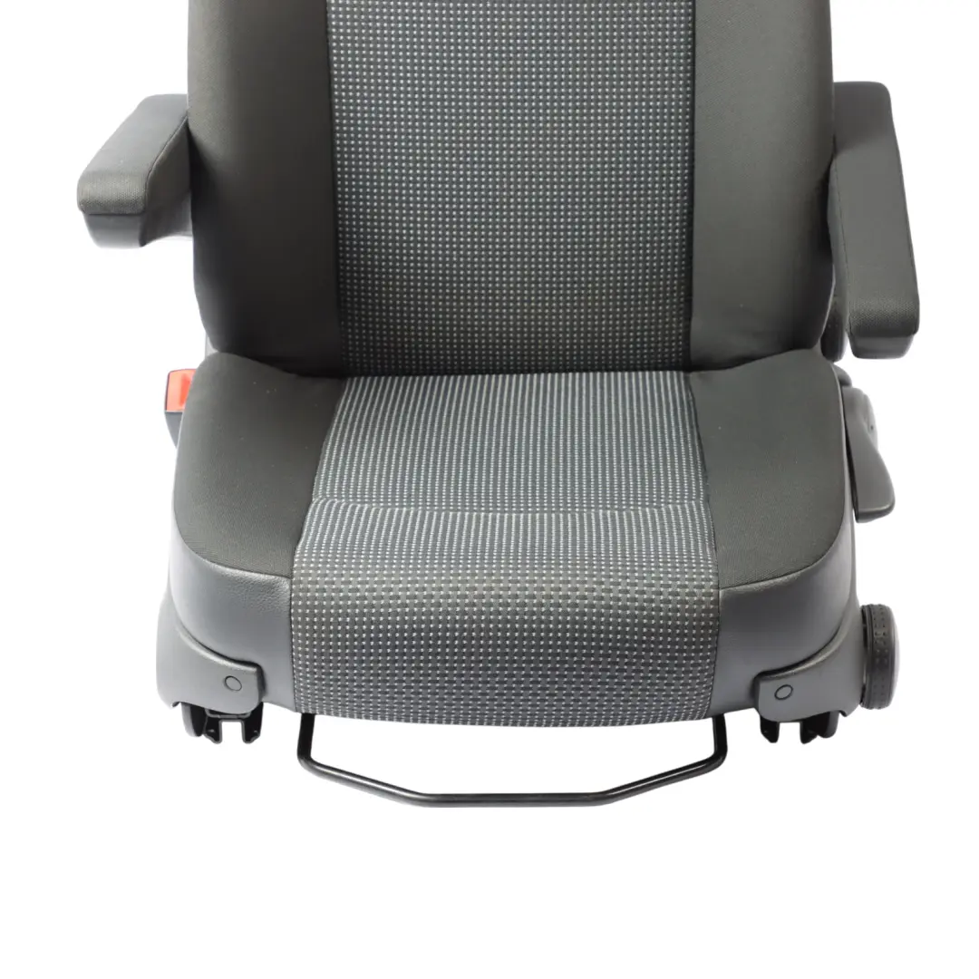 Mercedes W639 Front Left N/S Single Seat Leather Cloth Antracite