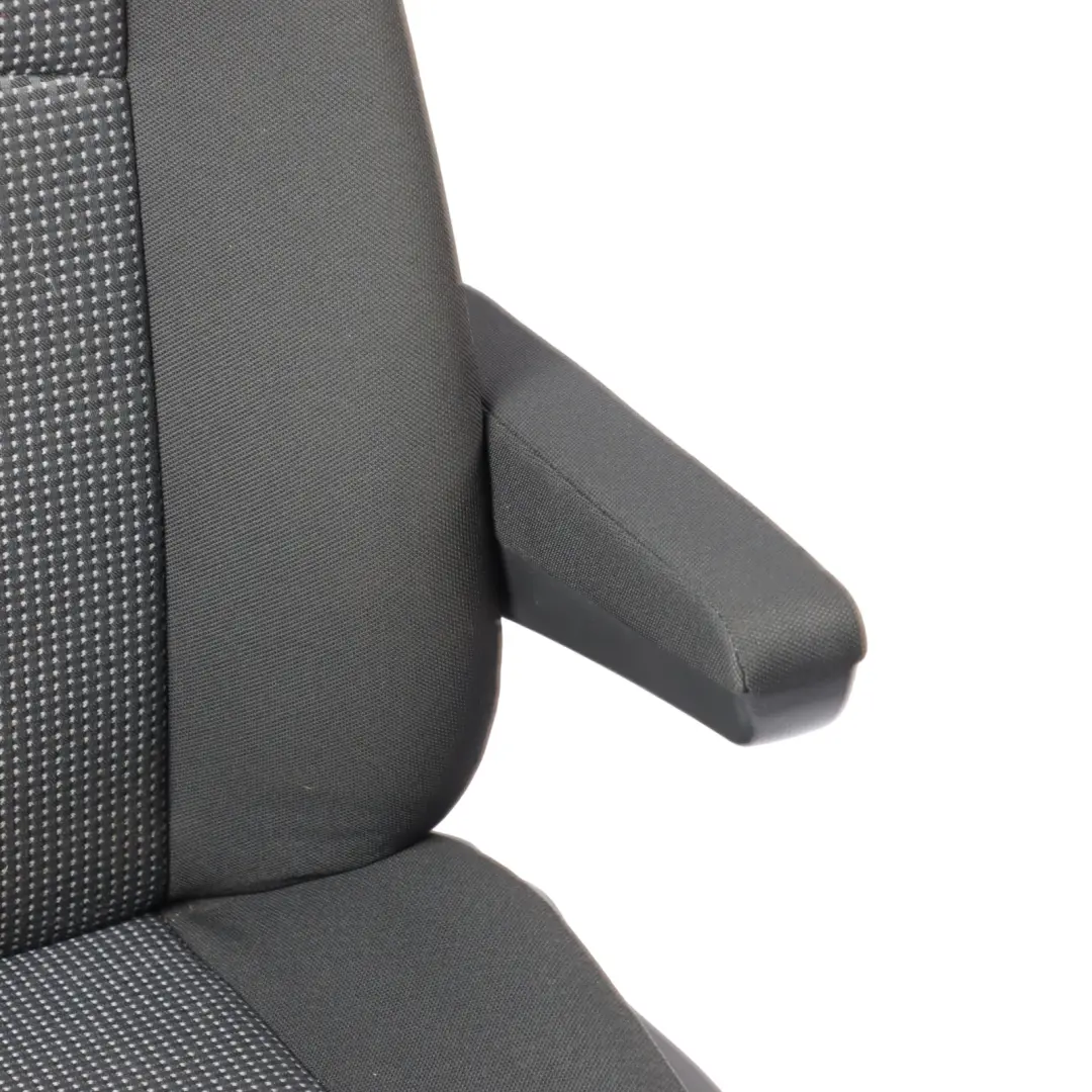 Mercedes W639 Front Left N/S Single Seat Leather Cloth Antracite