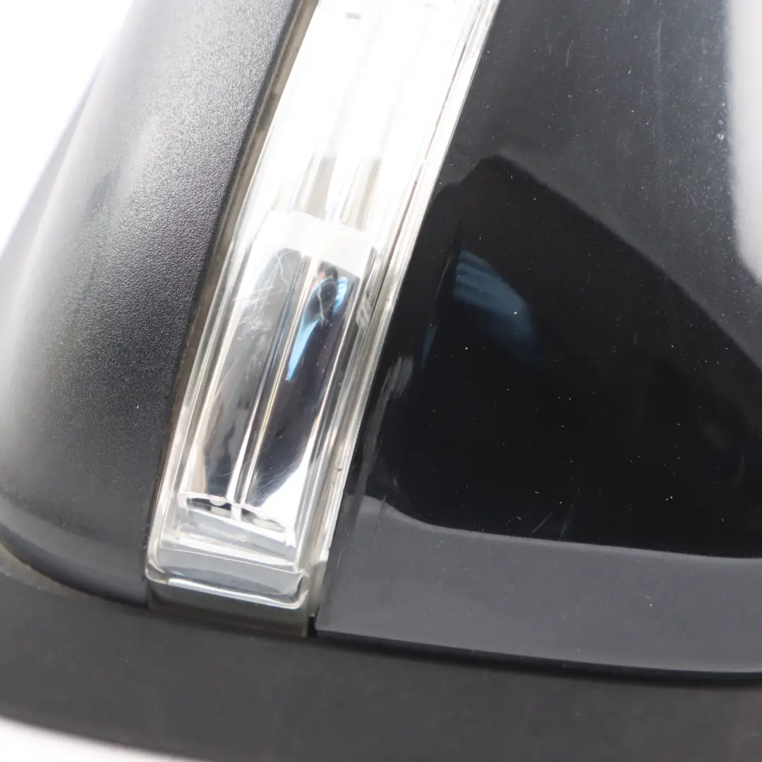 Wing Mirror Mercedes W169 W245 Outside Left N/S Door Kosmos Black Metallic - 191