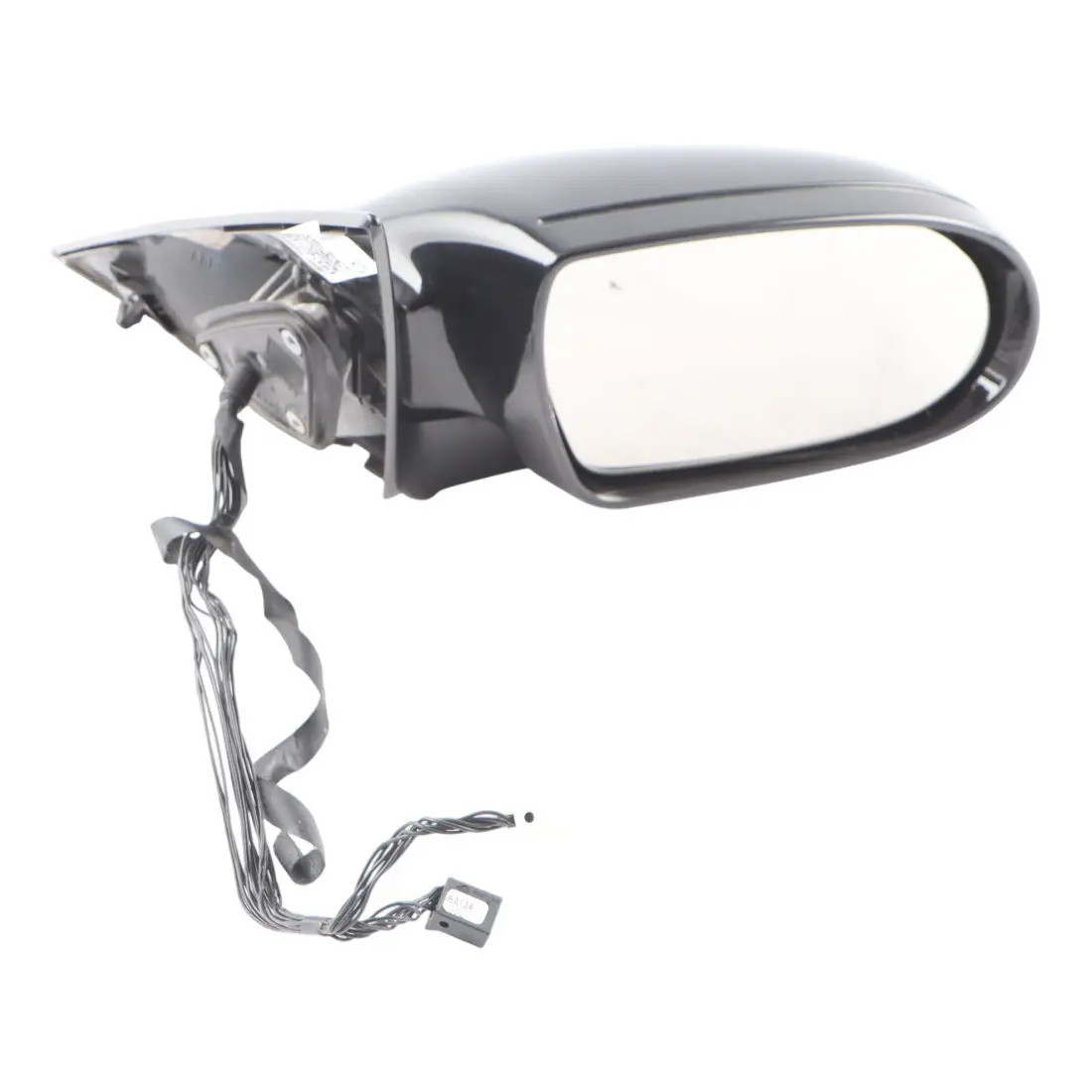 Mercedes SLK R171 Wing Mirror Right O/S Door Power Fold Obsidian Black - 197