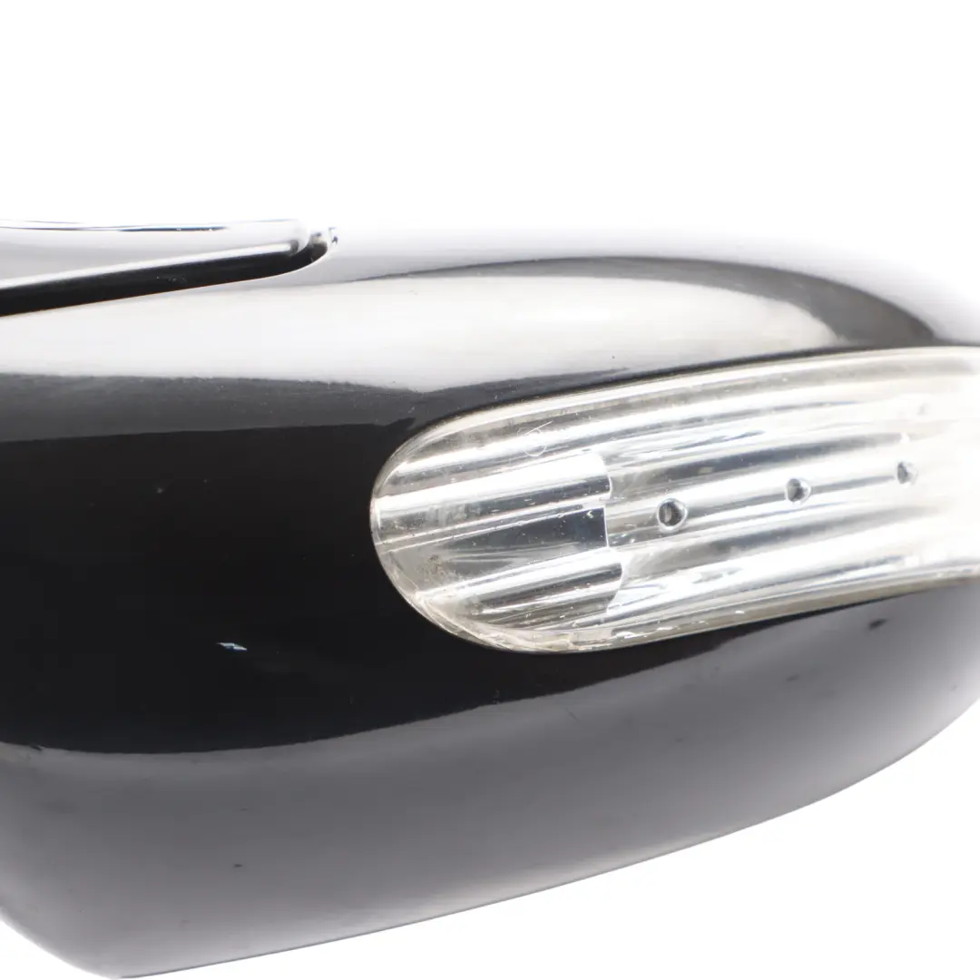 Mercedes SLK R171 Wing Mirror Right O/S Door Power Fold Obsidian Black - 197
