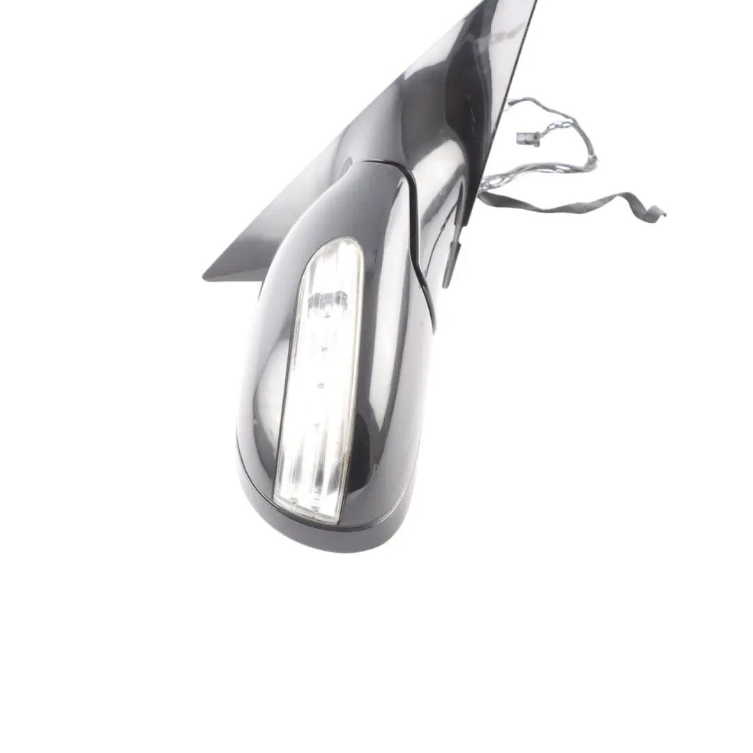Mercedes SLK R171 Wing Mirror Right O/S Door Power Fold Obsidian Black - 197