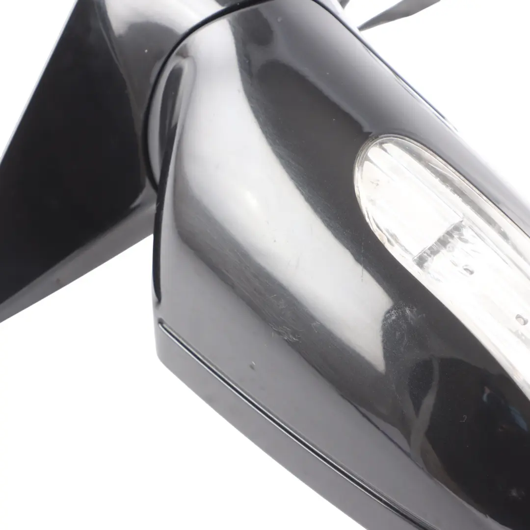 Mercedes SLK R171 Wing Mirror Right O/S Door Power Fold Obsidian Black - 197
