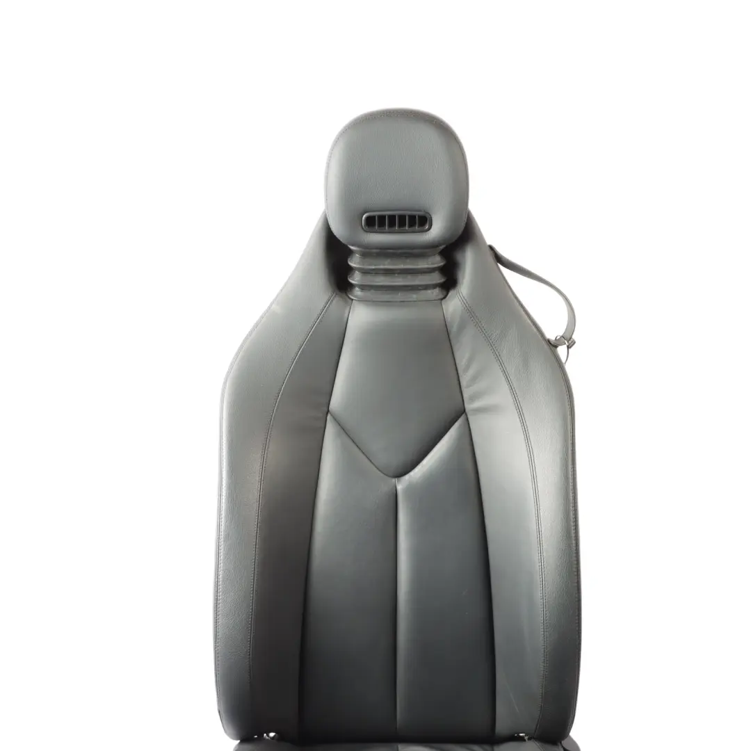 Front Seat Mercedes R171 Left N/S Heated Leather Nappa Semi-Aniline Black Memory