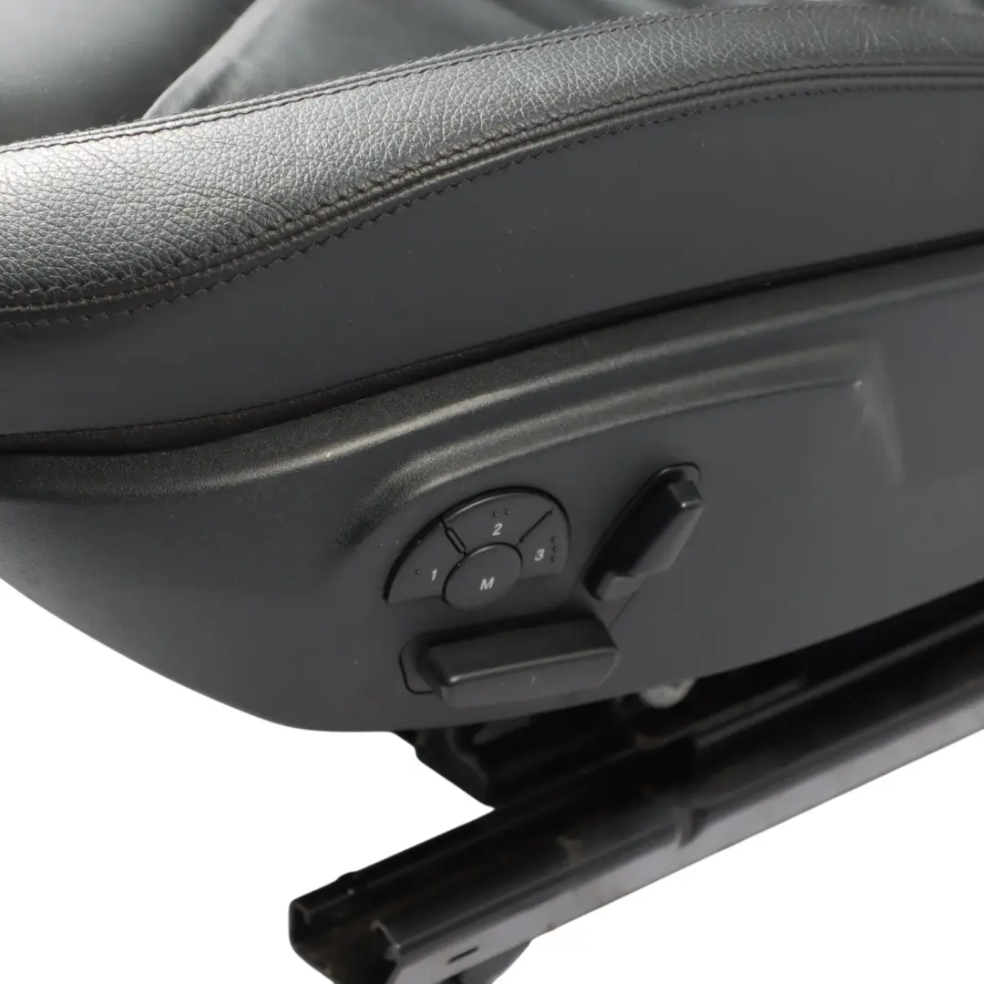 Front Seat Mercedes R171 Left N/S Heated Leather Nappa Semi-Aniline Black Memory