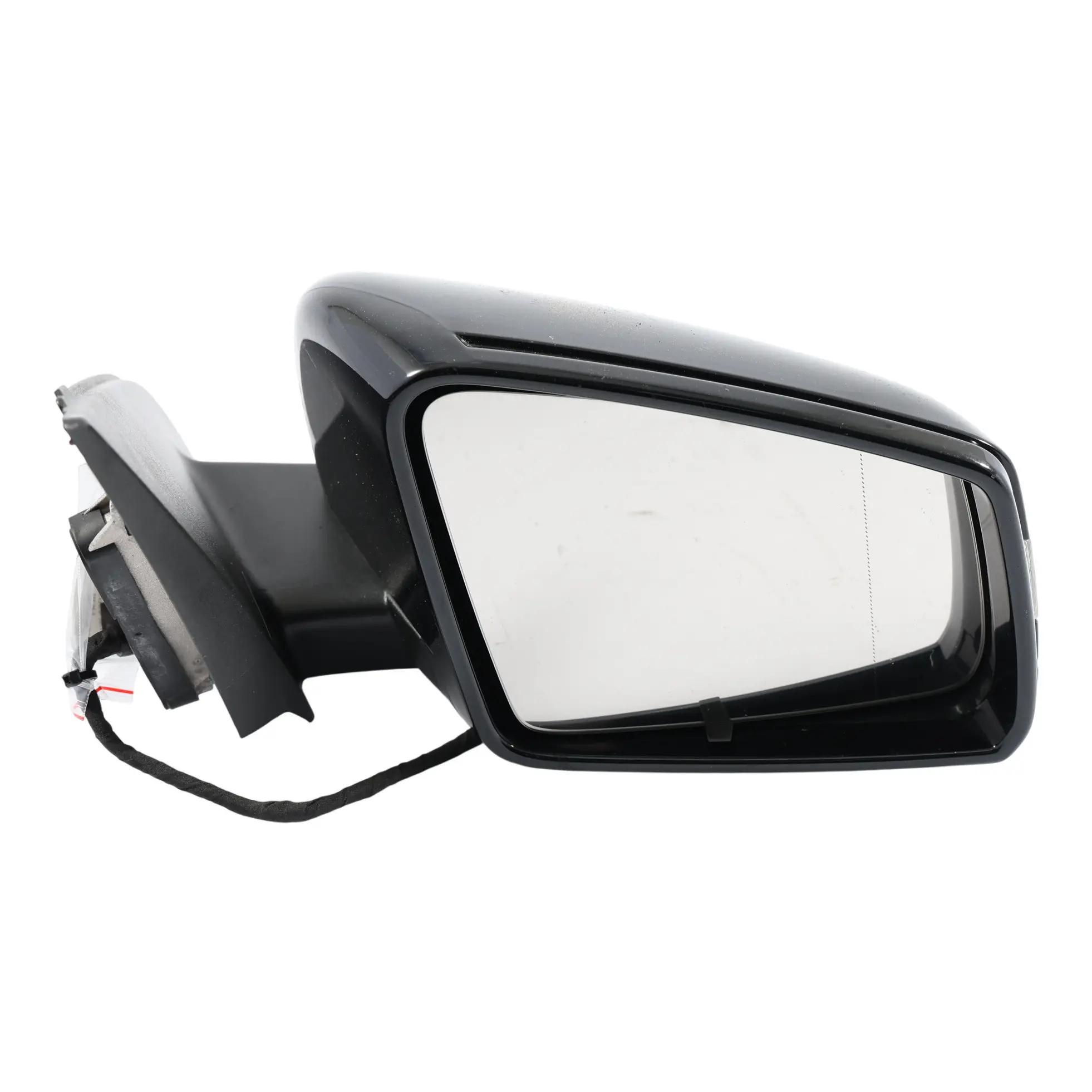 Mercedes W176 Mirror Wing Door Outside Black Right O/S A1768100276