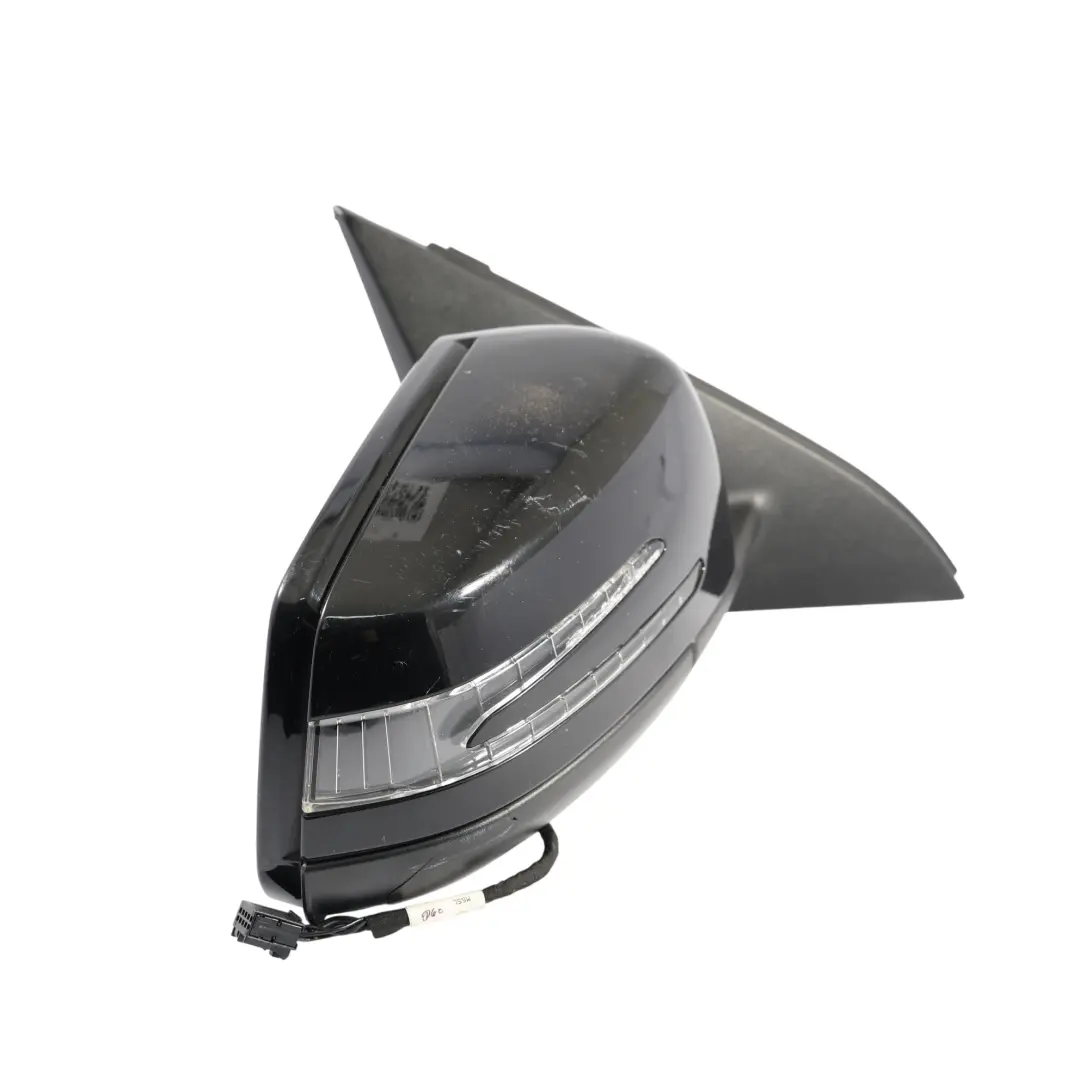 Mercedes W176 Mirror Wing Door Outside Black Right O/S A1768100276