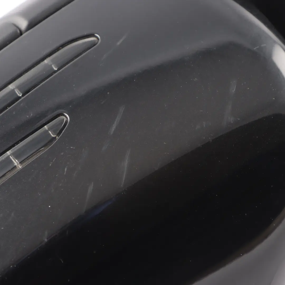 Mercedes W204 Coupe Wing Mirror Door Left N/S Obsidian Black - 197 A2048103576