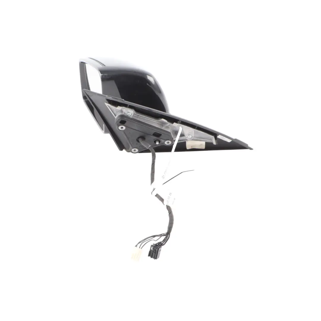 Mercedes W204 Coupe Wing Mirror Door Left N/S Obsidian Black - 197 A2048103576