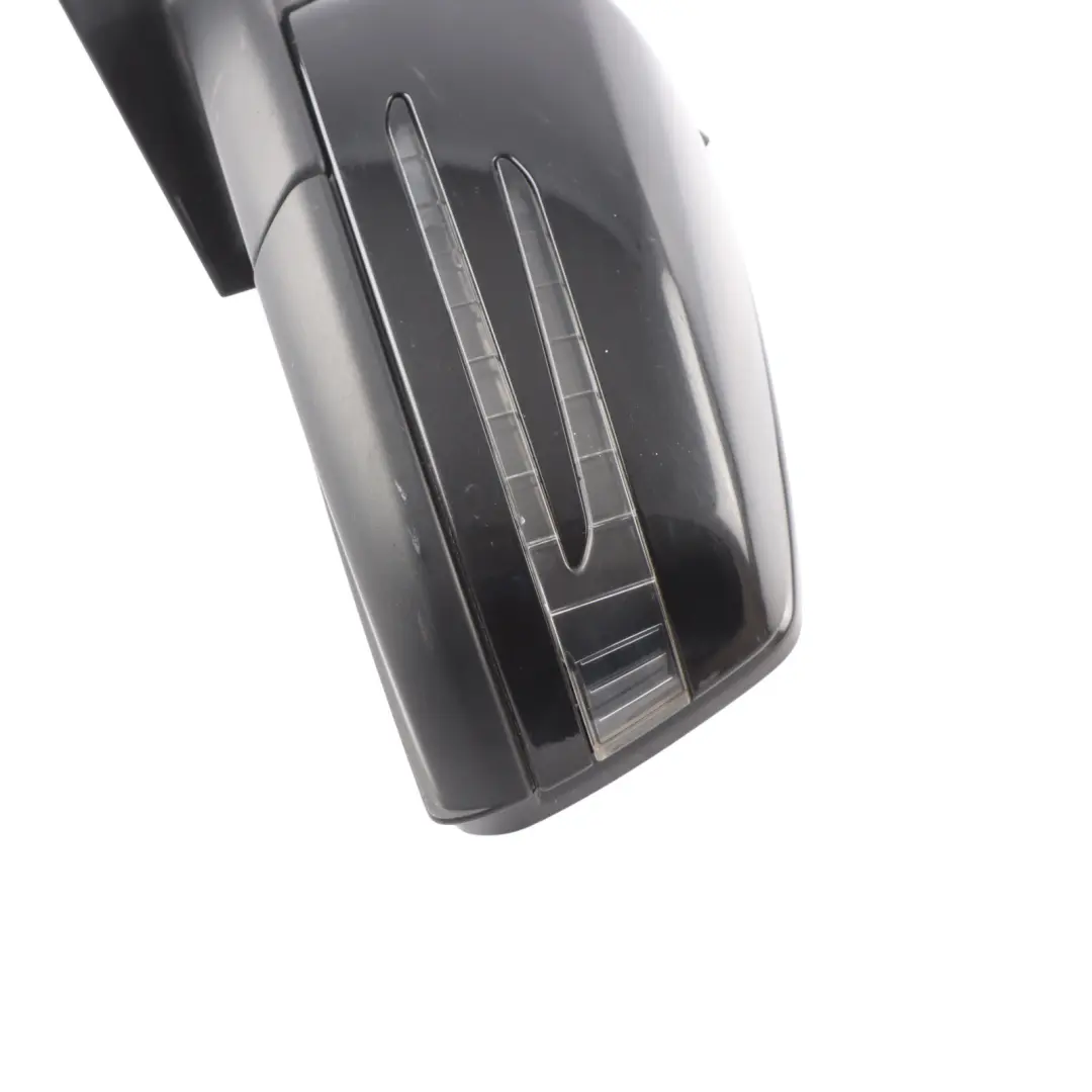 Mercedes W204 Coupe Wing Mirror Door Left N/S Obsidian Black - 197 A2048103576