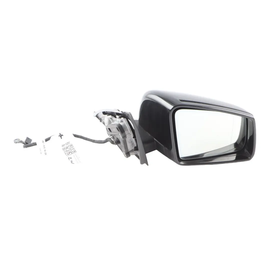 Mercedes W204 Coupe Wing Mirror Door Right O/S Power Fold Obsidian Black - 197