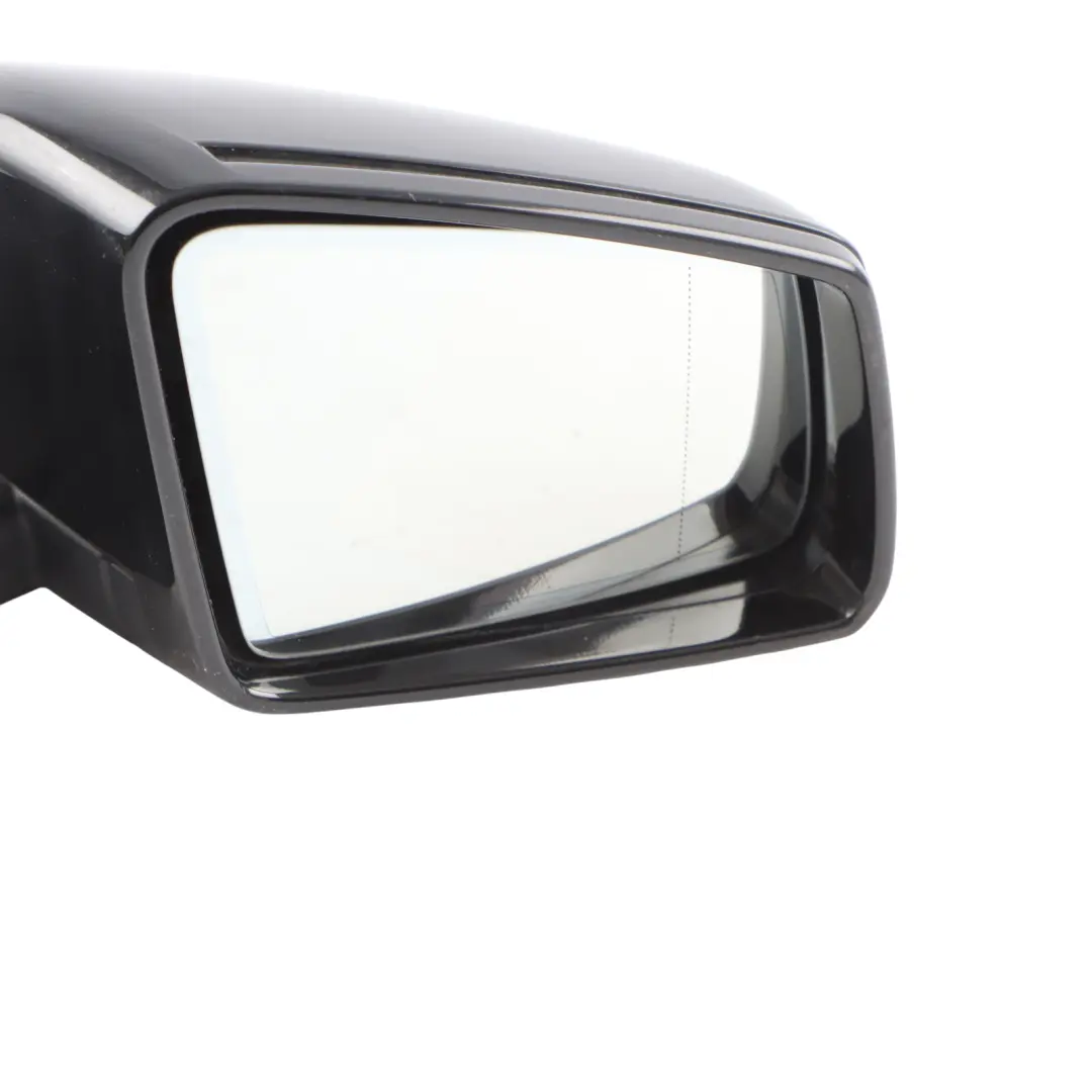 Mercedes W204 Coupe Wing Mirror Door Right O/S Power Fold Obsidian Black - 197