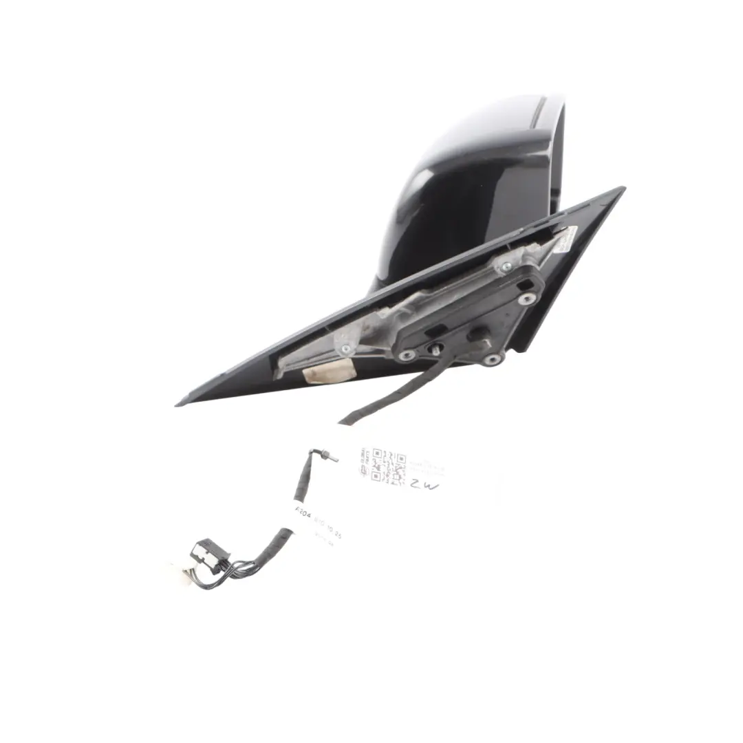 Mercedes W204 Coupe Wing Mirror Door Right O/S Power Fold Obsidian Black - 197