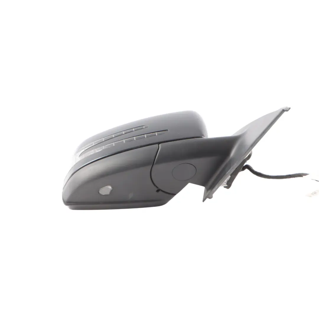 Mercedes W204 Coupe Wing Mirror Door Right O/S Power Fold Obsidian Black - 197