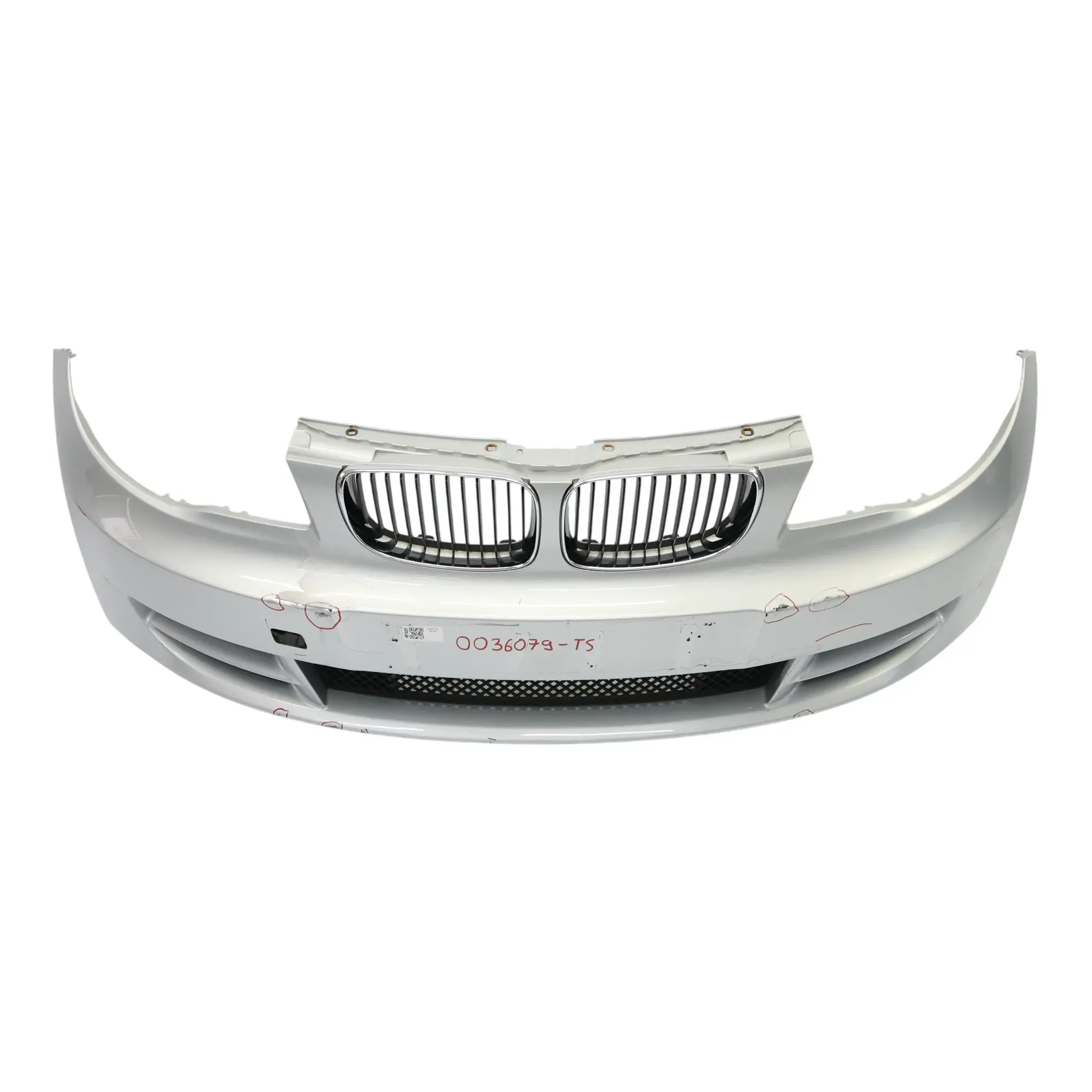 Front Bumper BMW E82 E88 Trim Panel Cover Titansilber Silver Metallic - 354 