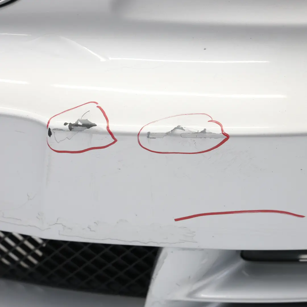 Front Bumper BMW E82 E88 Trim Panel Cover Titansilber Silver Metallic - 354 