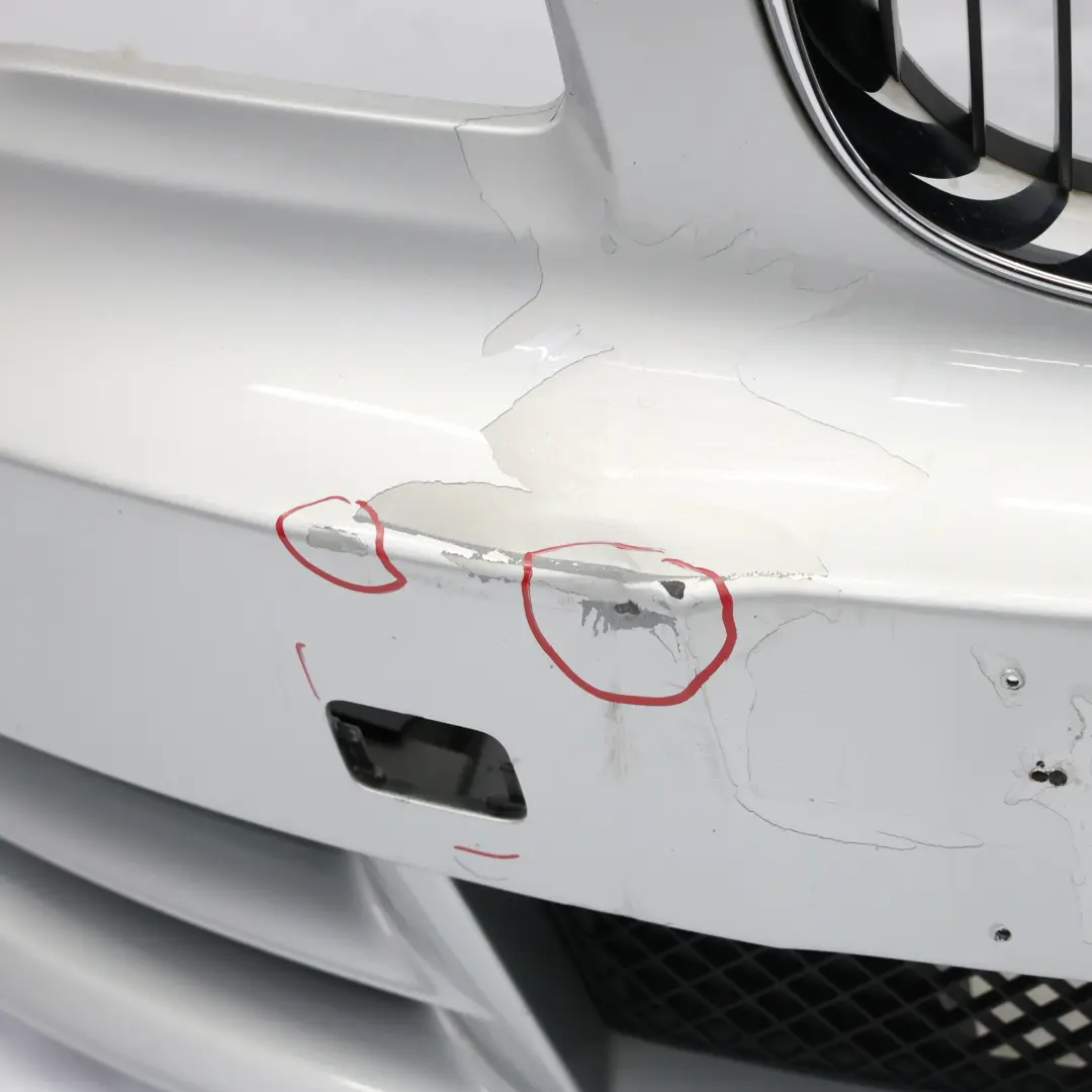 Front Bumper BMW E82 E88 Trim Panel Cover Titansilber Silver Metallic - 354 