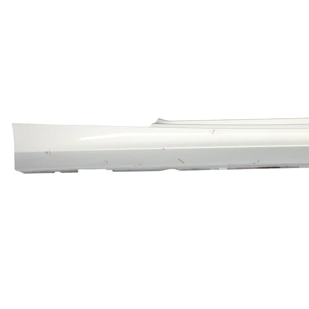 Gonna Laterale BMW E81 E82 E88 Striscia Davanzale Destra Titansilber - 354
