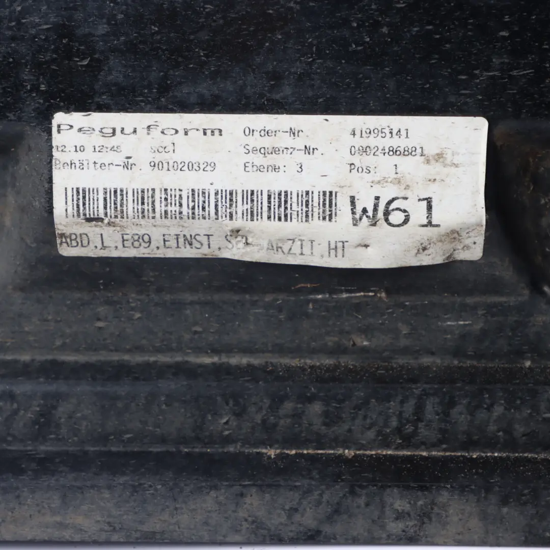 BMW Z4 E89 Side Skirt Front Left N/S Sill Strip Schwarz 2 Black - 668