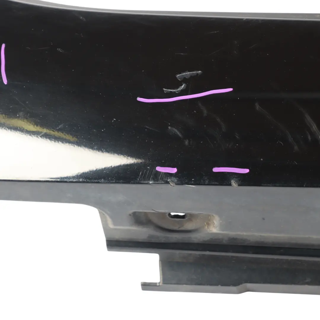 Side Skirt BMW Z4 E89 Front Right O/S Sill Strip Schwarz 2 Black - 668