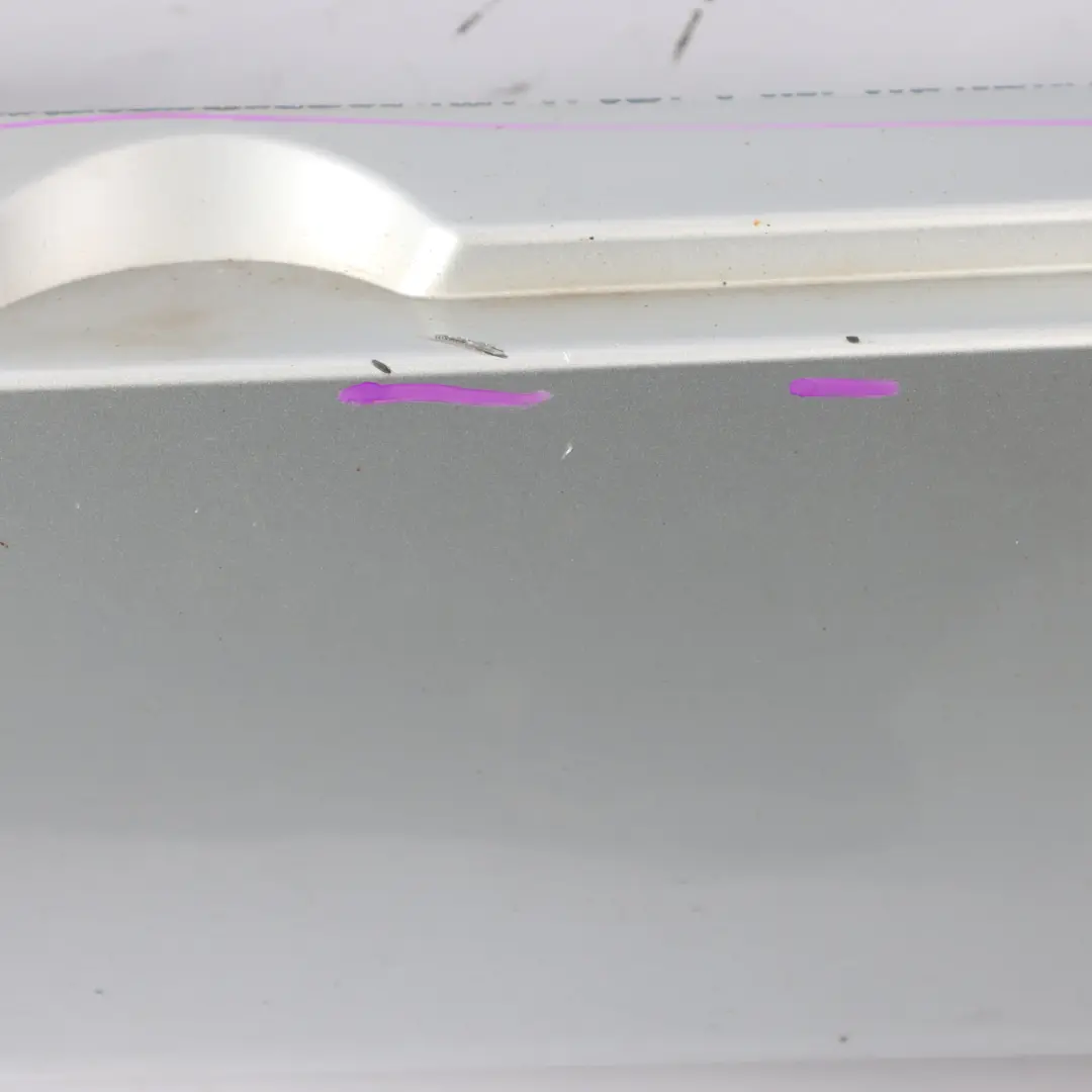 Side Skirt BMW E60 E61 Door Sill Cover Left N/S Titansilber Titan Silver - 354