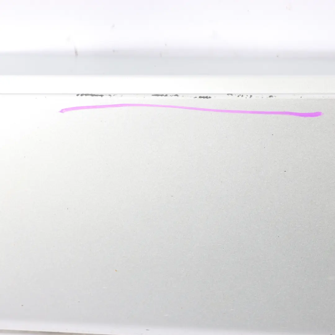 Side Skirt BMW E60 E61 Door Sill Cover Left N/S Titansilber Titan Silver - 354