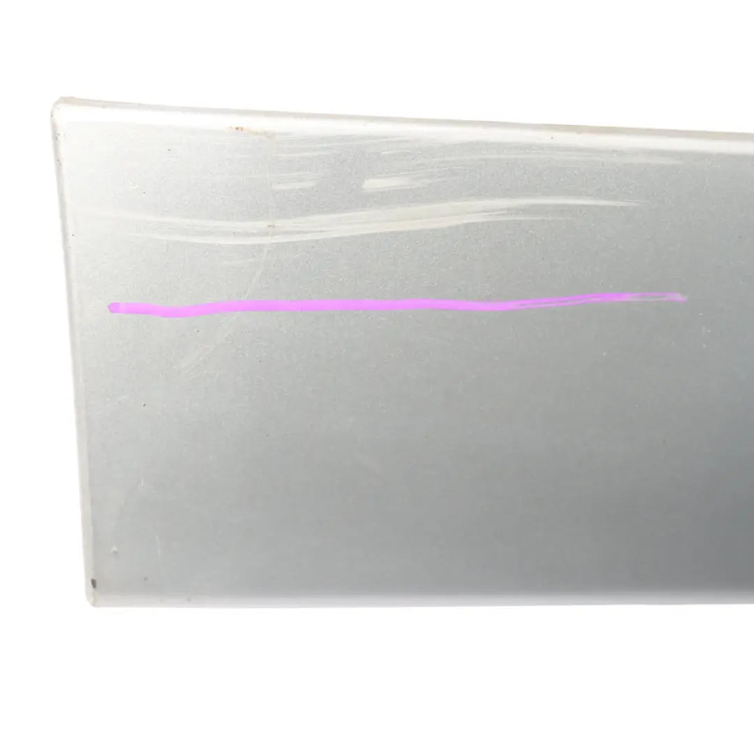 Side Skirt BMW E60 E61 Door Sill Cover Left N/S Titansilber Titan Silver - 354