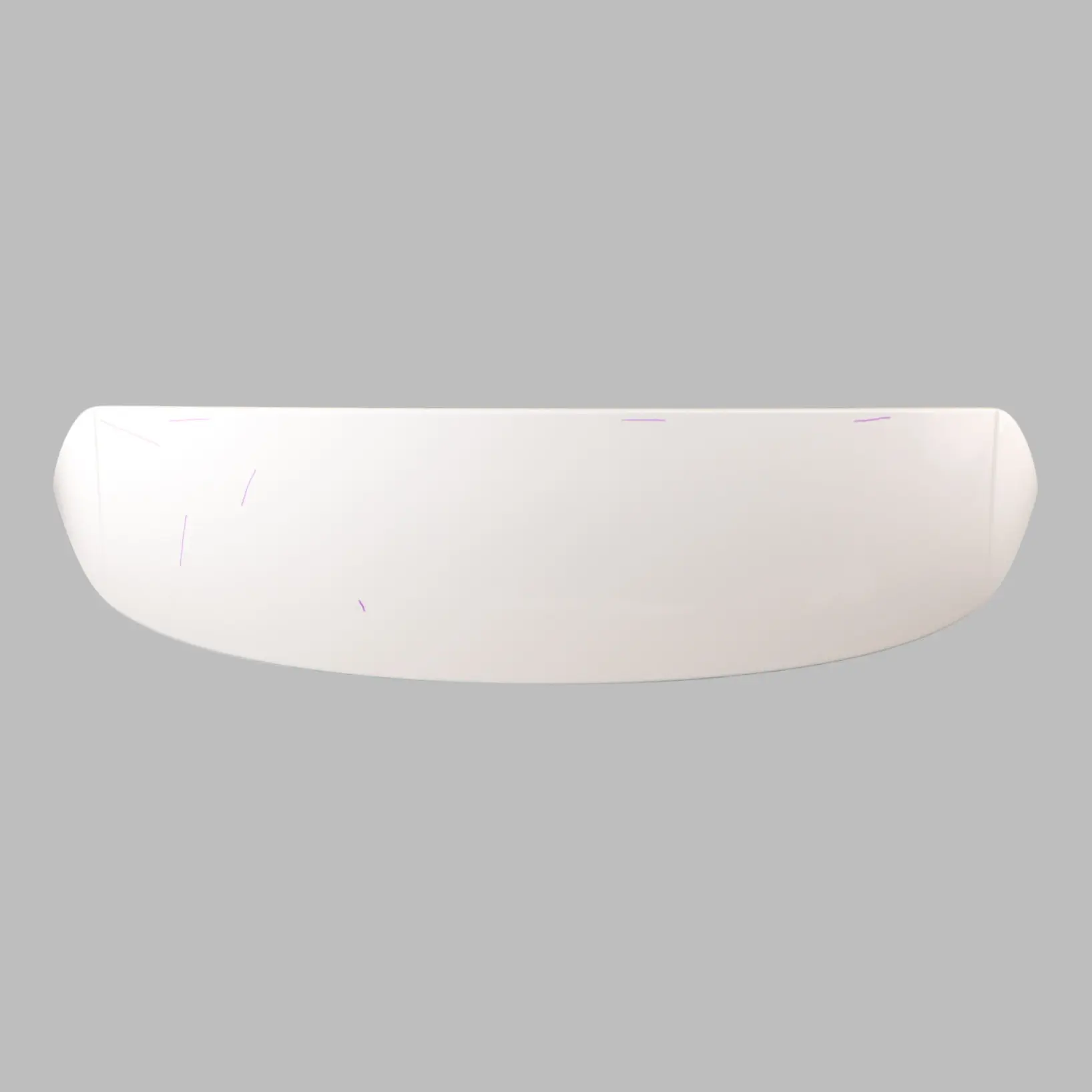 Spoiler Trim BMW E81 E87 Aero Tailgate Boot Trunk Lid Alpinweiss White - 300