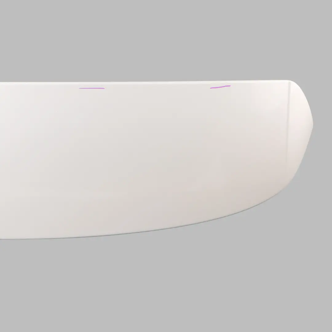 Spoiler Trim BMW E81 E87 Aero Tailgate Boot Trunk Lid Alpinweiss White - 300