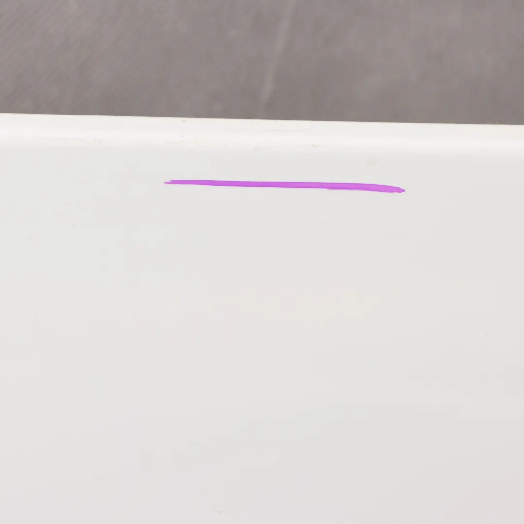 Spoiler Trim BMW E81 E87 Aero Tailgate Boot Trunk Lid Alpinweiss White - 300