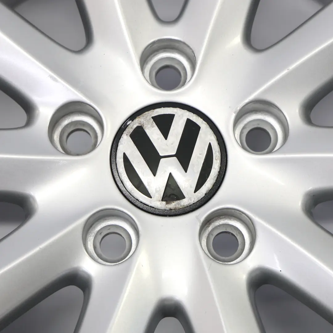 VW Volkswagen Golf 5 Silver Wheel Alloy Rim 15" ET:50 6,5J 1K0601025CA