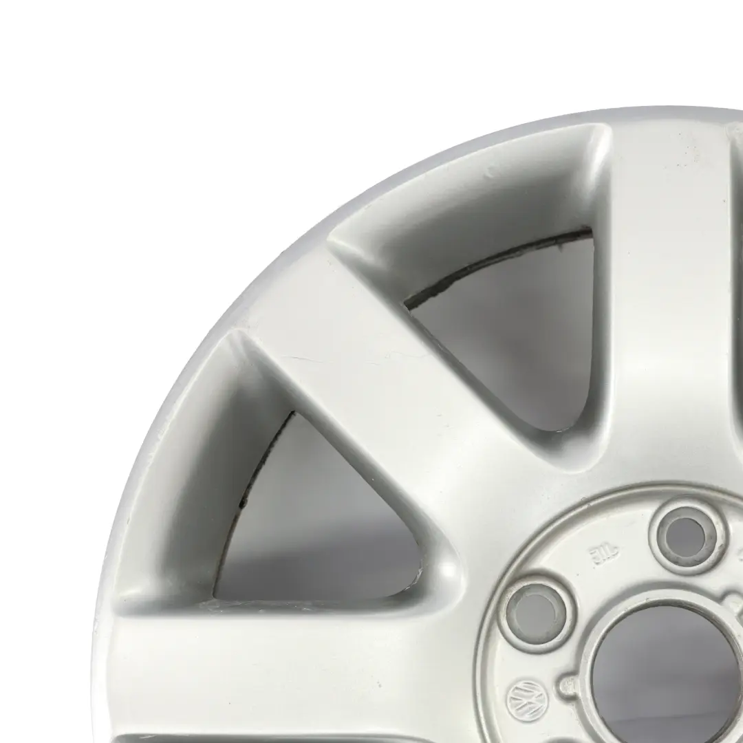 VW Volkswagen Golf 5 V 6 VI Argent Jante Alliage 16" ET:50 6,5J 1K0601025R
