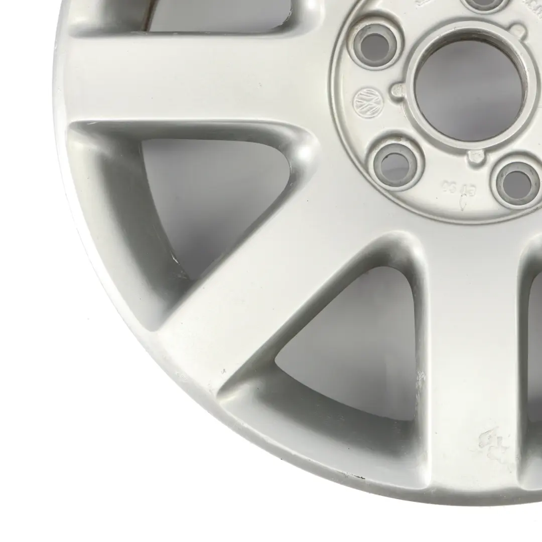 VW Volkswagen Golf 5 V 6 VI Argent Jante Alliage 16" ET:50 6,5J 1K0601025R