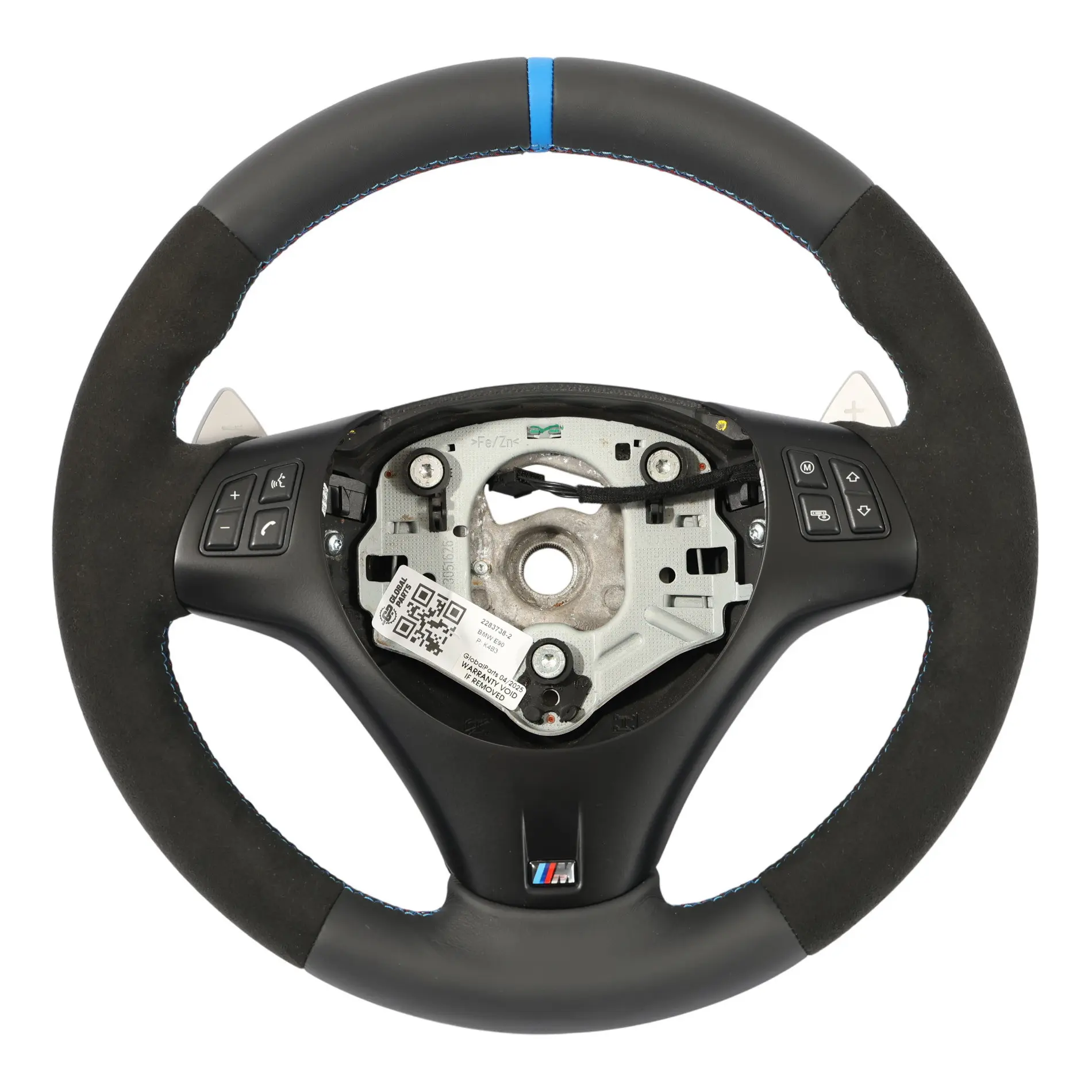 BMW E90 E92 E93 M3 Neuf Cuir Volant M Sport en Interrupteur Swing