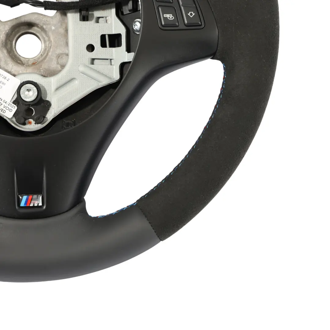 BMW E90 E92 E93 M3 NEW Black Leather M-Sport Thick Steering Wheel Paddle Shift