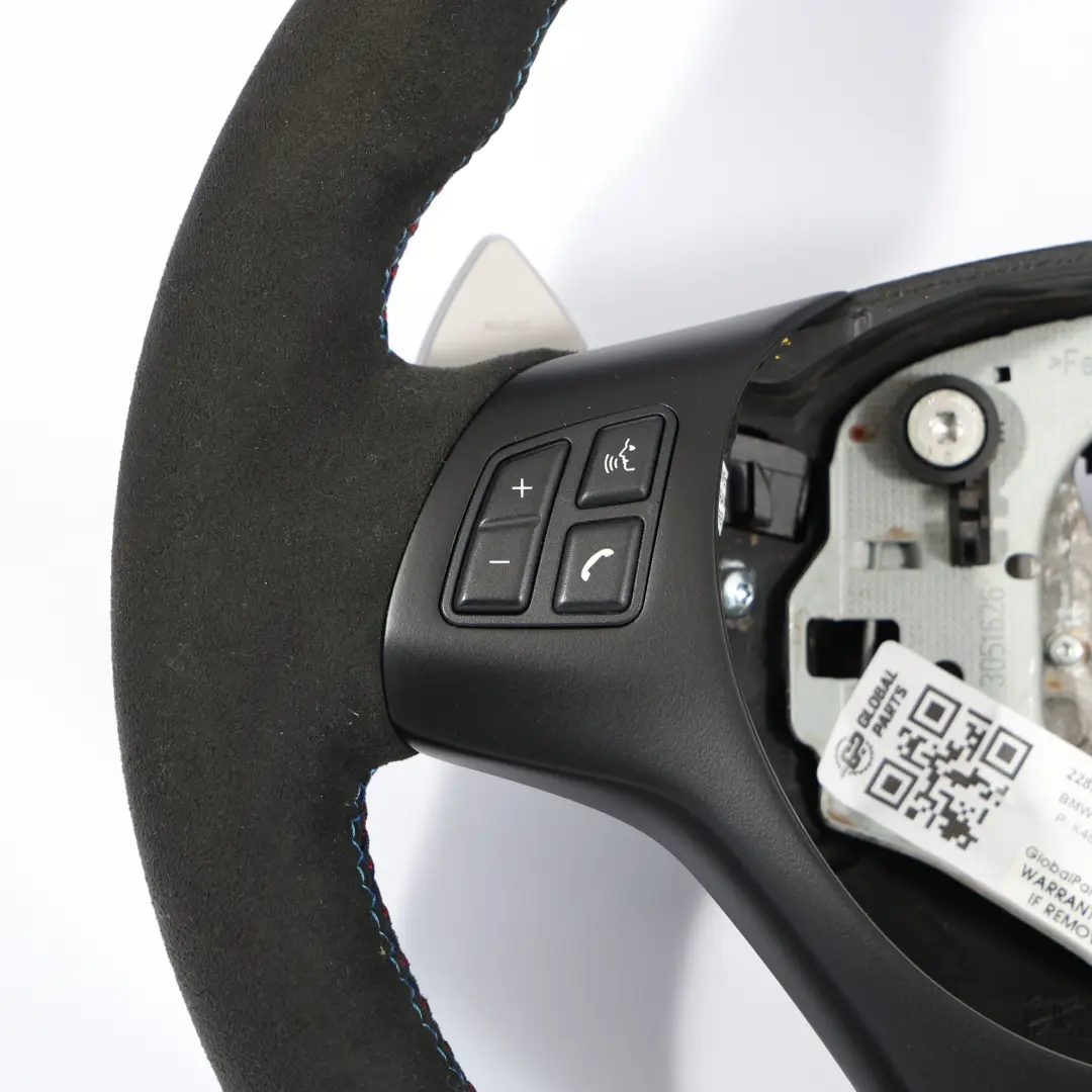 BMW E90 E92 E93 M3 NEW Black Leather M-Sport Thick Steering Wheel Paddle Shift