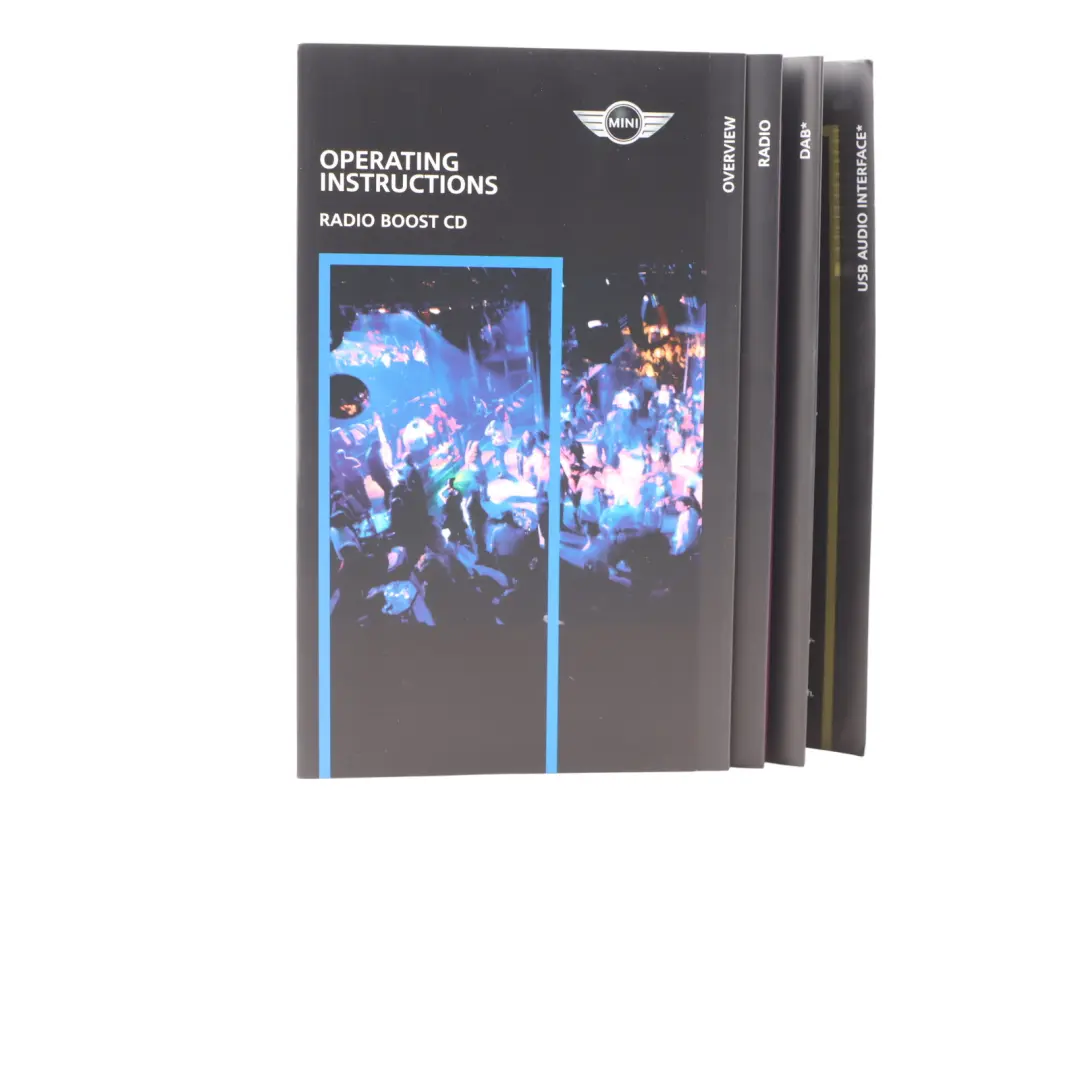 Mini R56 R57 LCI Service Booklet Owner's Handbook Pouch Case Wallet Set