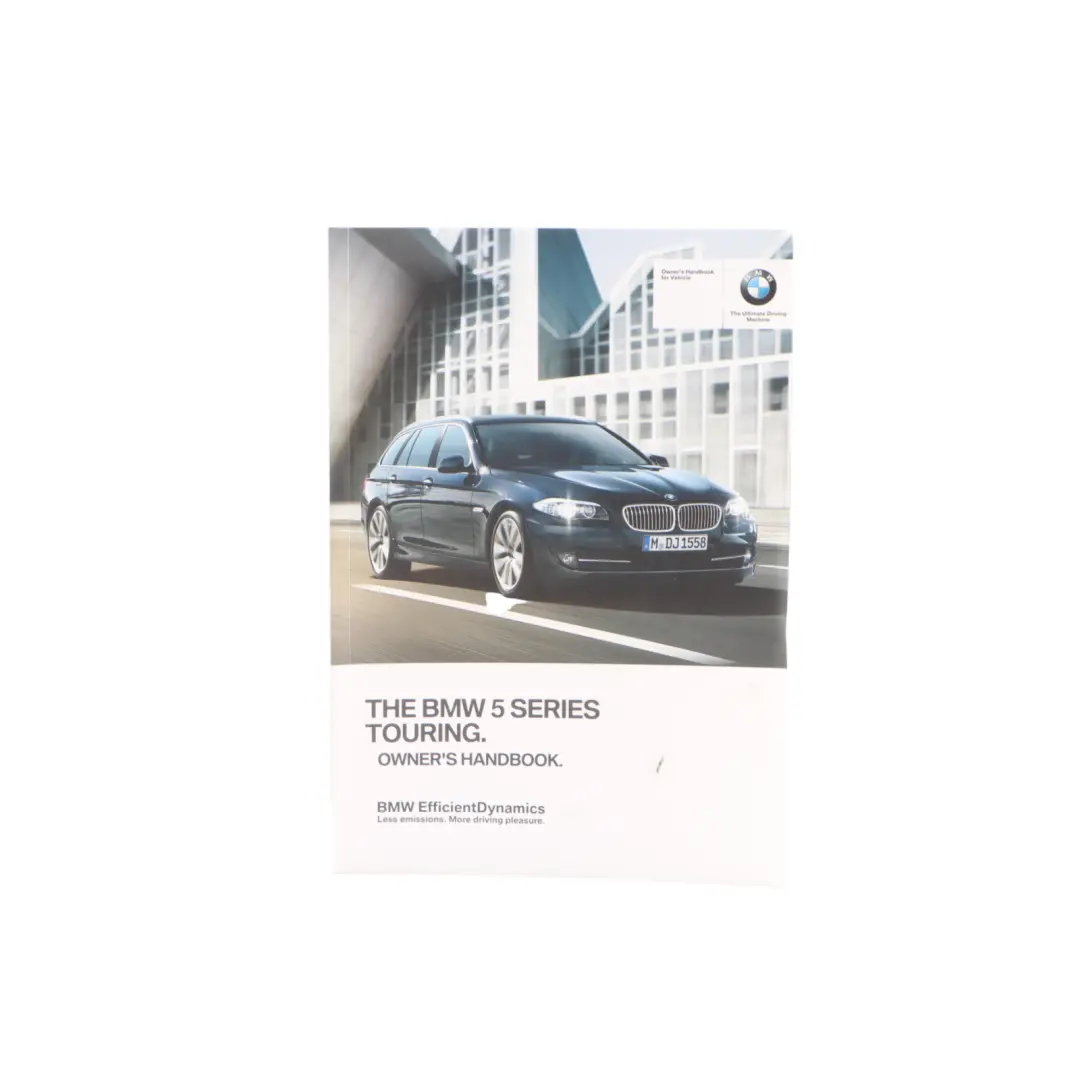 Booklet Set BMW F11 Touring Owner's Instruction Handbook Pouch Case Wallet