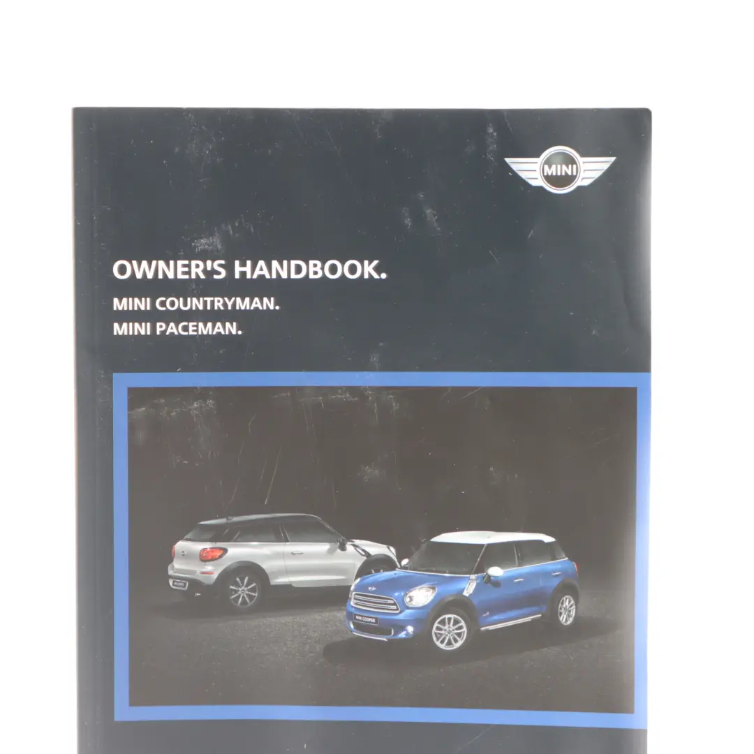 Mini Countryman R60 Owner's Handbook Case Wallet Pouch Set 2914810