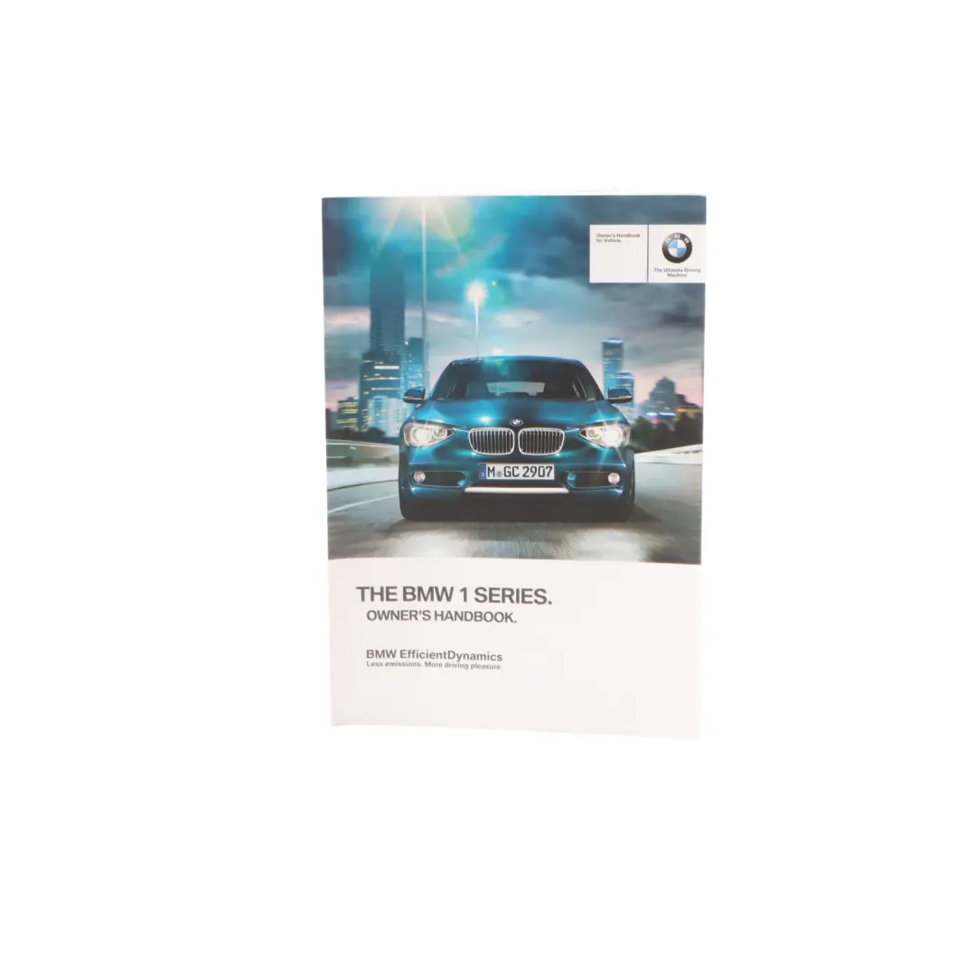 BMW 1 Series F20 F21 Owner's Handbook Booklet Book Set Case Wallet 2928223
