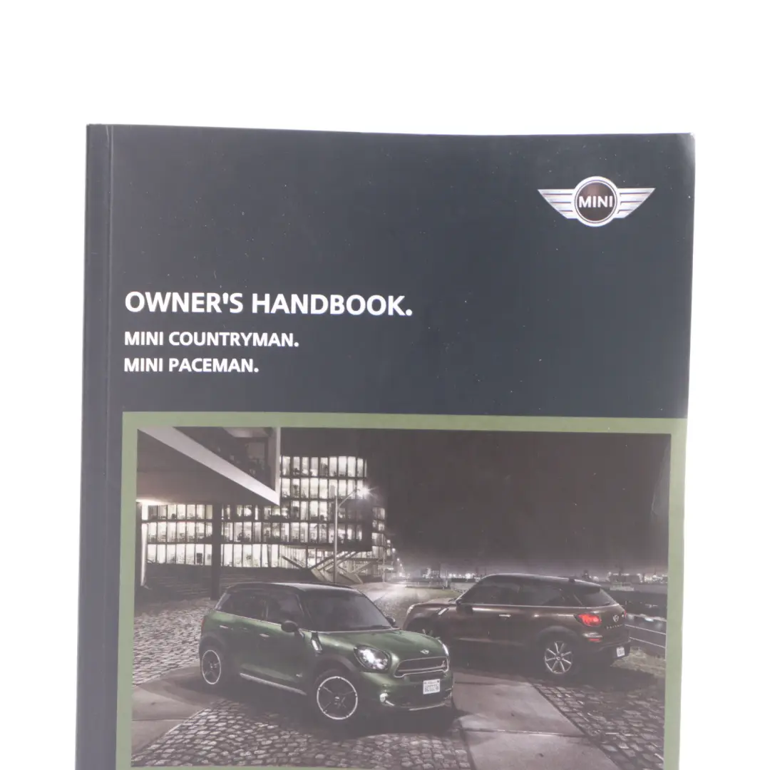 Mini Countryman R60 Service Booklet Owner's Handbook Pouch Case Wallet Set